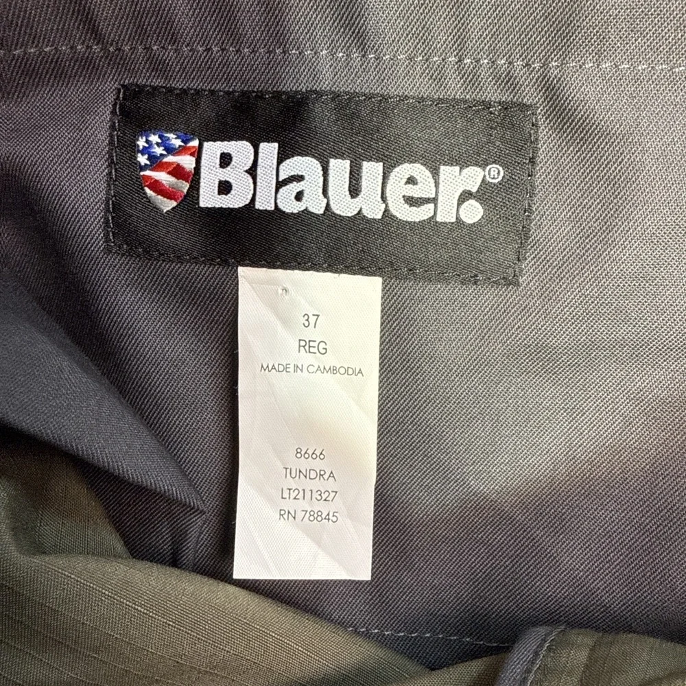Blauer Pants, Men's 37 REG GRAY Straight Leg WORK PANTS
